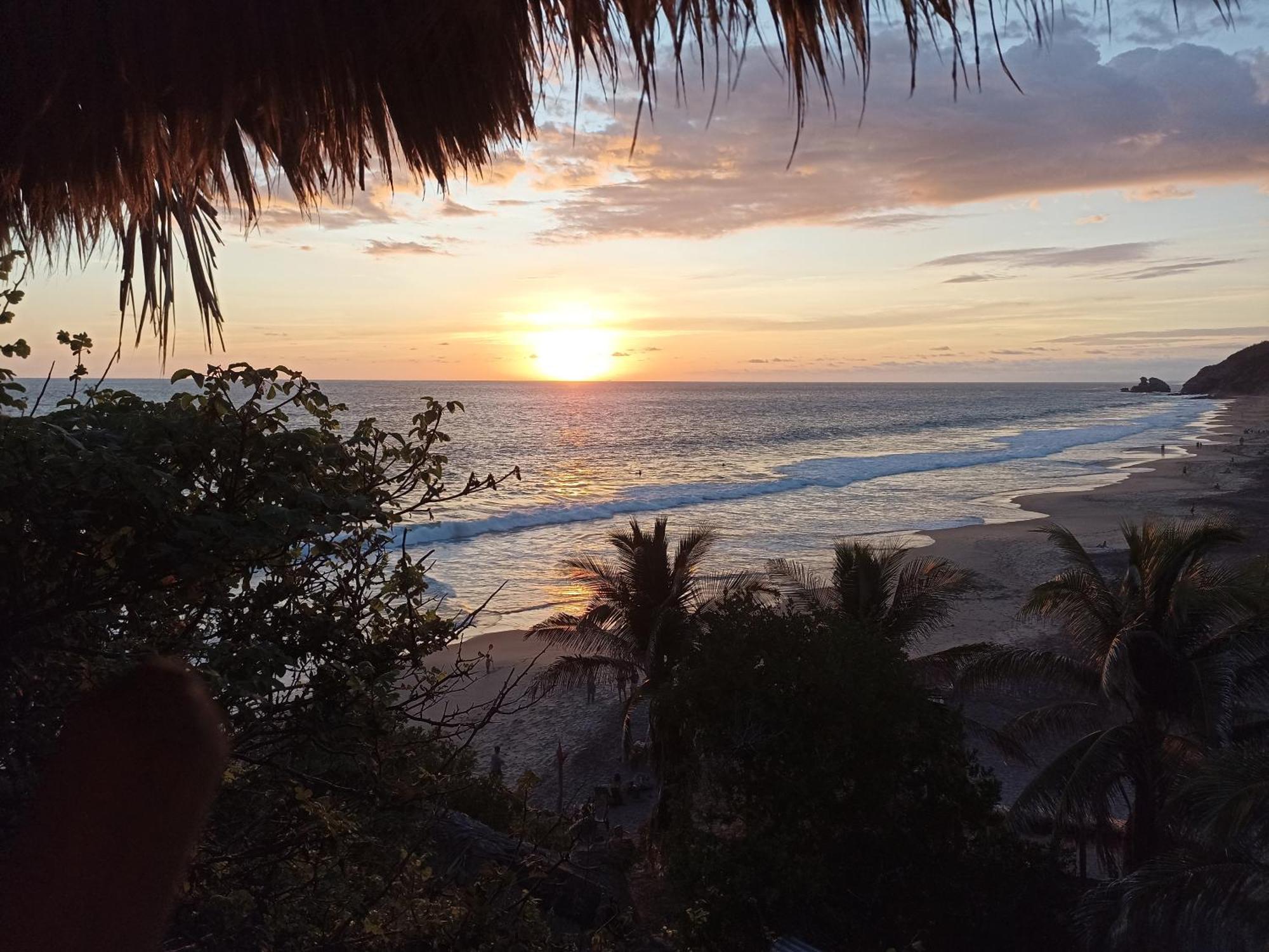 Punta Sur, Frente Al Mar Y El Atardecer Hotel Mazunte Ngoại thất bức ảnh