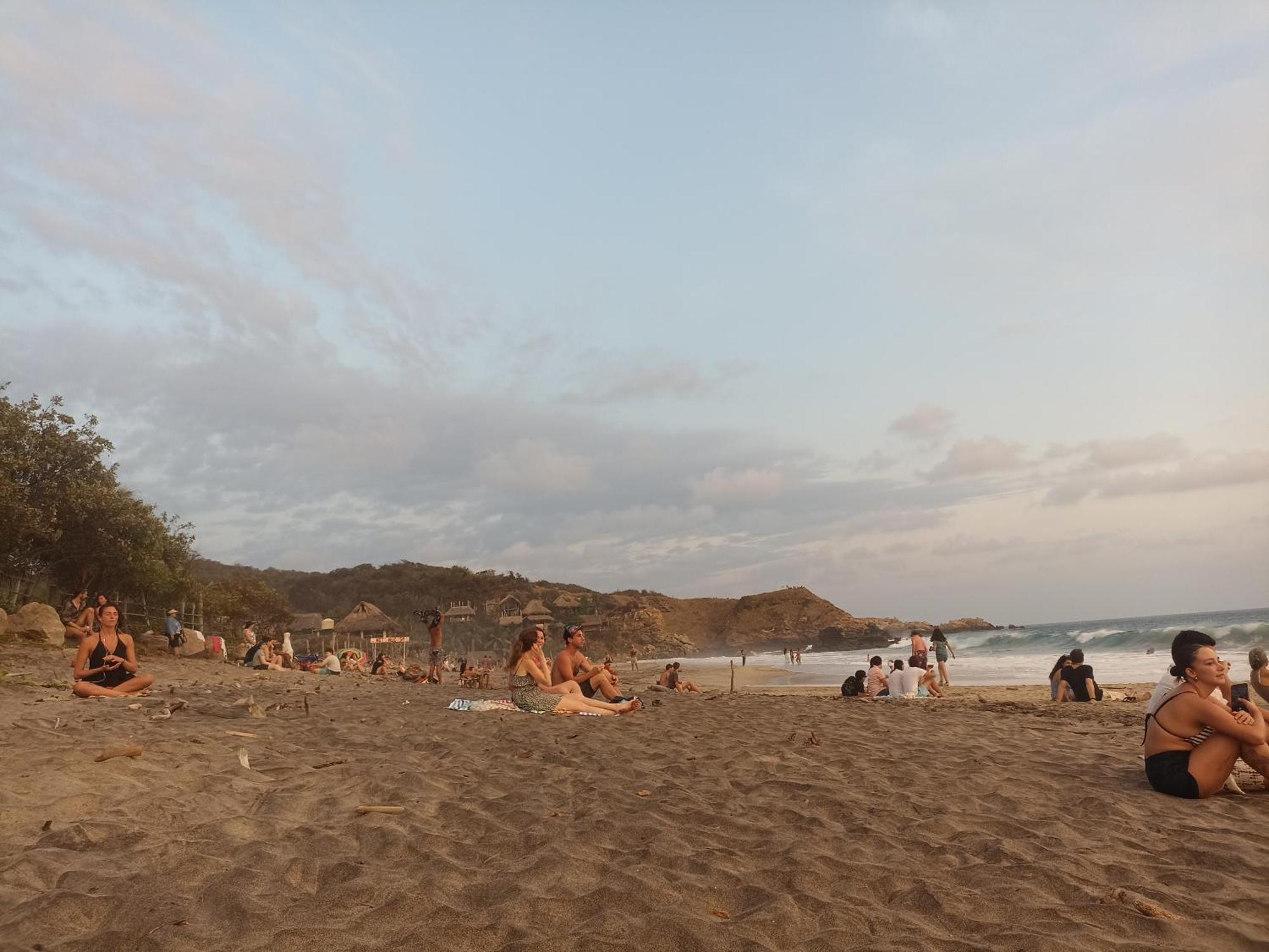 Punta Sur, Frente Al Mar Y El Atardecer Hotel Mazunte Ngoại thất bức ảnh