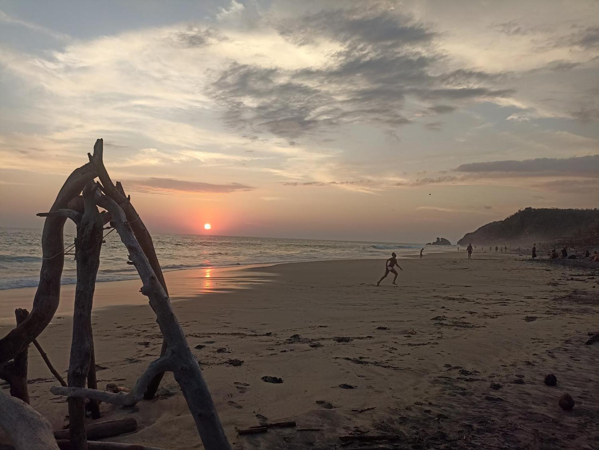 Punta Sur, Frente Al Mar Y El Atardecer Hotel Mazunte Ngoại thất bức ảnh